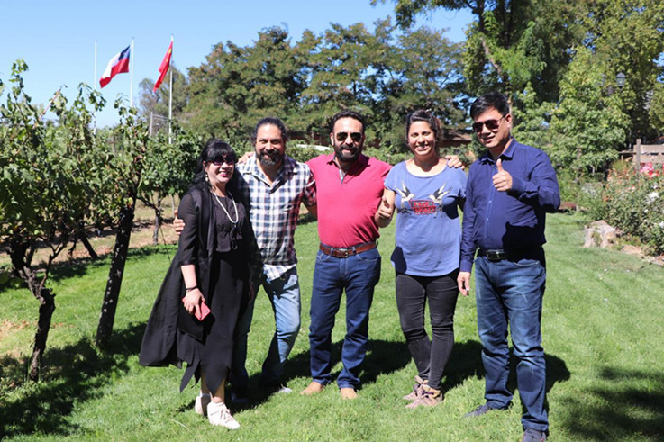 蓝菲董事长受邀赴智利考察