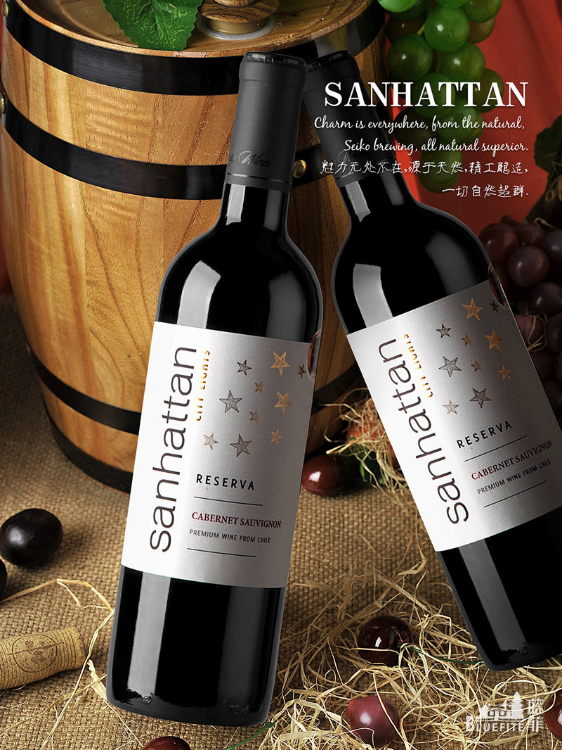 圣哈顿城市之星干红葡萄酒